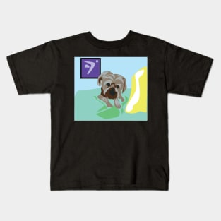 Clancy the dog Kids T-Shirt